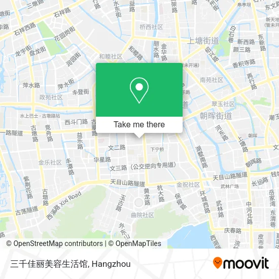三千佳丽美容生活馆 map