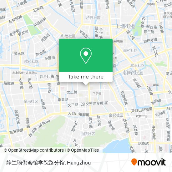 静兰瑜伽会馆学院路分馆 map