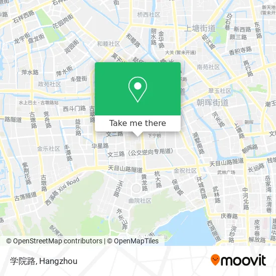 学院路 map