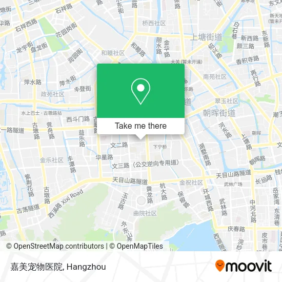 嘉美宠物医院 map