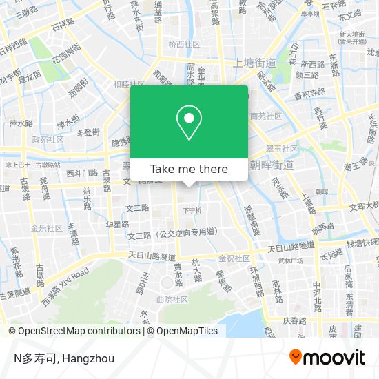 N多寿司 map