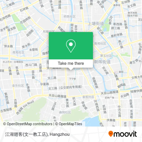 江湖翅客(文一教工店) map
