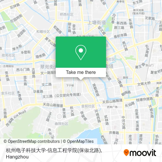 杭州电子科技大学-信息工程学院(保俶北路) map