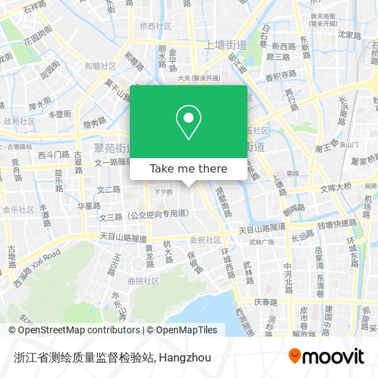 浙江省测绘质量监督检验站 map