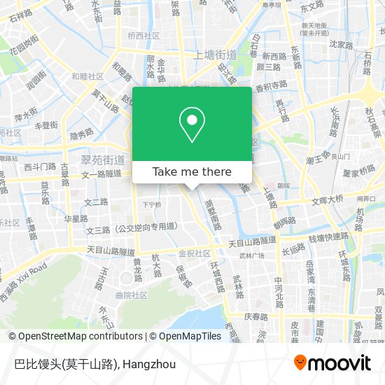 巴比馒头(莫干山路) map