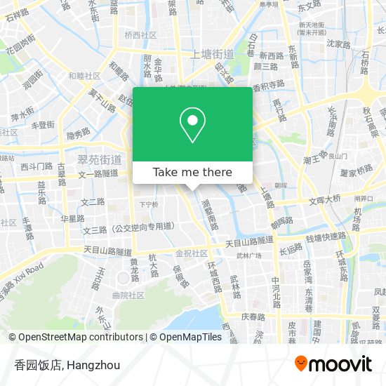 香园饭店 map