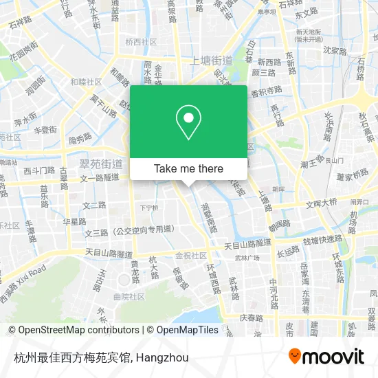 杭州最佳西方梅苑宾馆 map