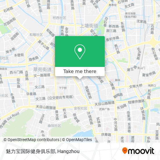 魅力宝国际健身俱乐部 map