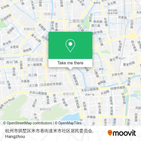杭州市拱墅区米市巷街道米市社区居民委员会 map