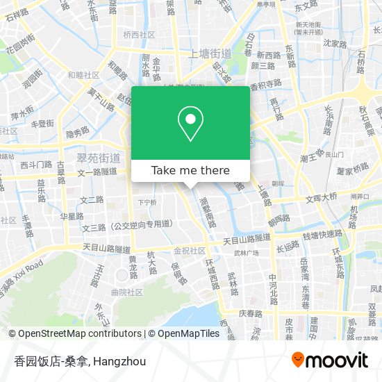 香园饭店-桑拿 map
