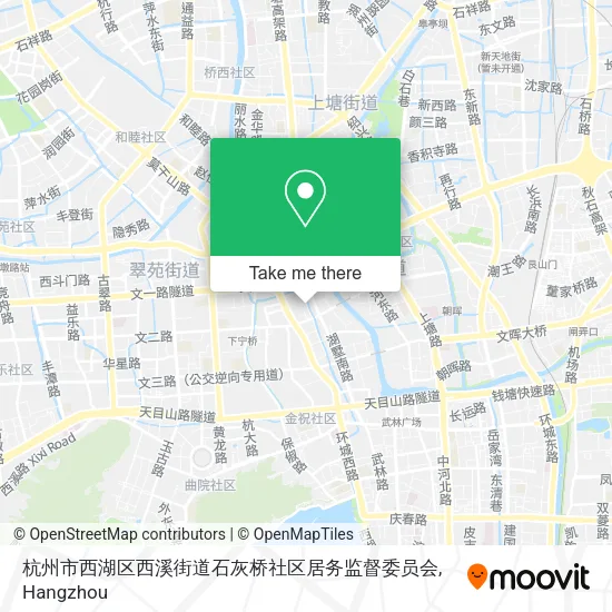 杭州市西湖区西溪街道石灰桥社区居务监督委员会 map