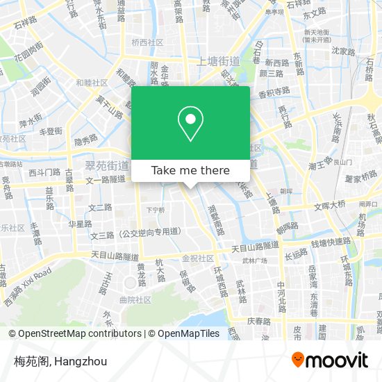 梅苑阁 map