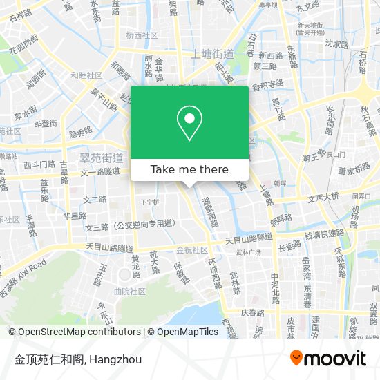 金顶苑仁和阁 map