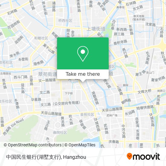 中国民生银行(湖墅支行) map