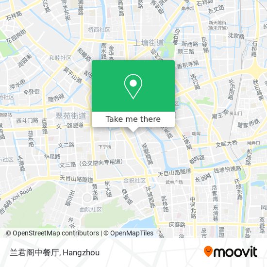 兰君阁中餐厅 map