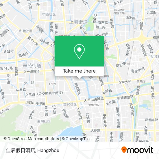 佳辰假日酒店 map