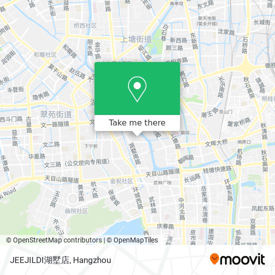 JEEJILDI湖墅店 map