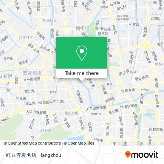 红豆养发名店 map