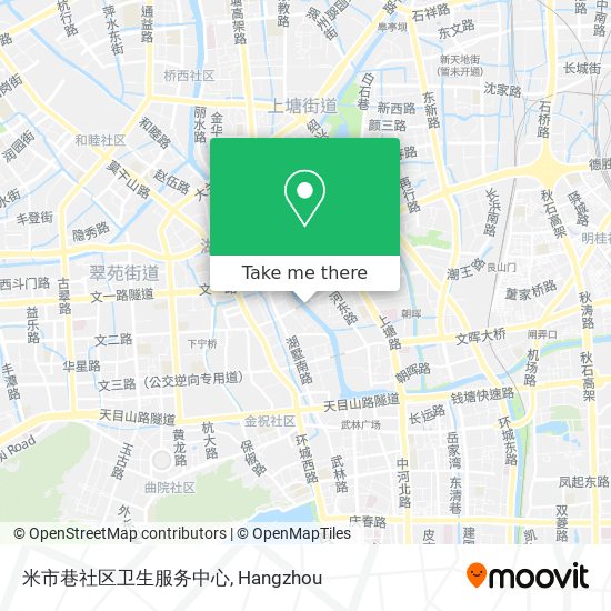 米市巷社区卫生服务中心 map