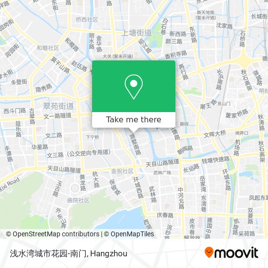 浅水湾城市花园-南门 map