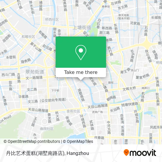 丹比艺术蛋糕(湖墅南路店) map