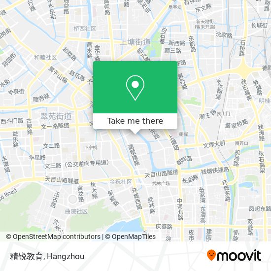 精锐教育 map