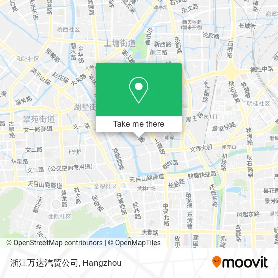 浙江万达汽贸公司 map