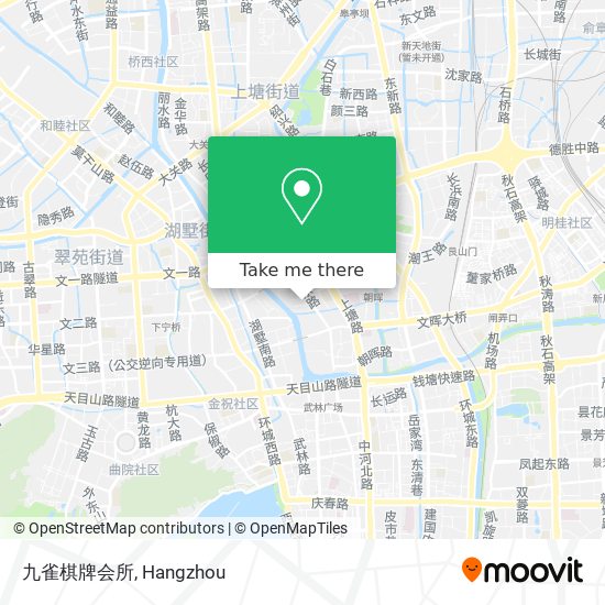 九雀棋牌会所 map