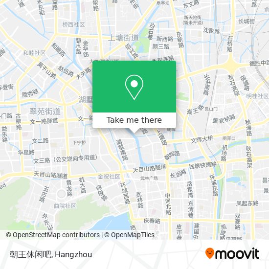朝王休闲吧 map