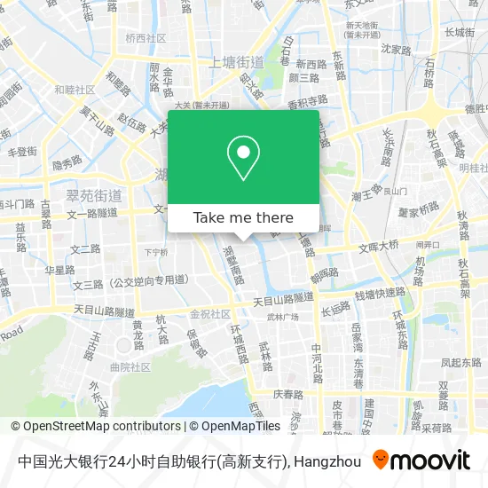 中国光大银行24小时自助银行(高新支行) map