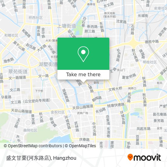盛文甘栗(河东路店) map