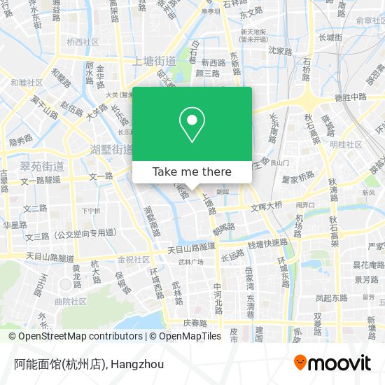 阿能面馆(杭州店) map