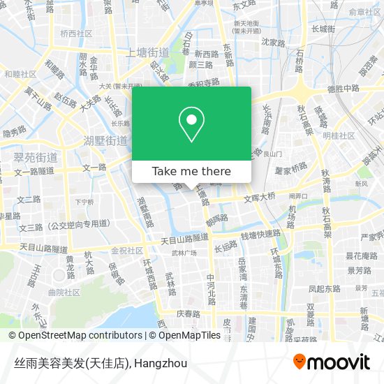 丝雨美容美发(天佳店) map