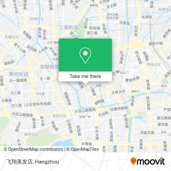 飞翔美发店 map