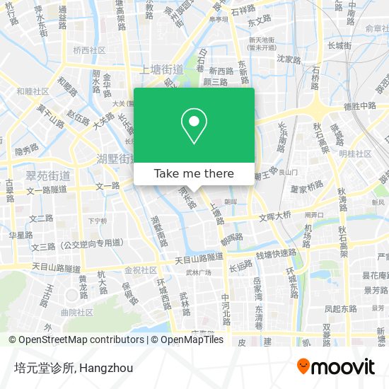 培元堂诊所 map