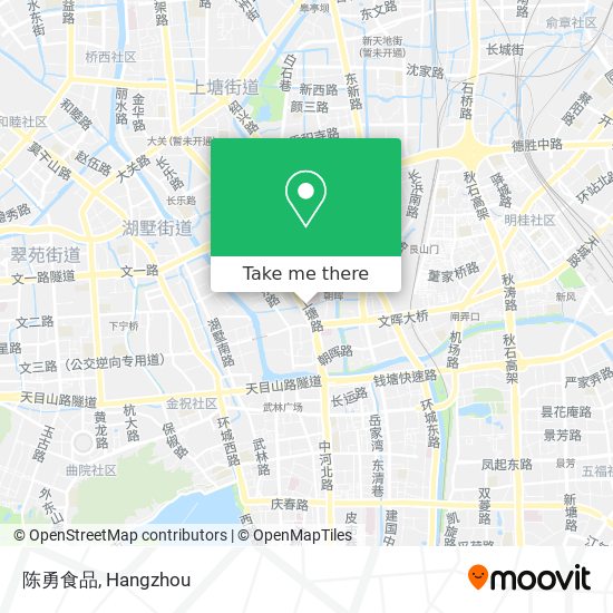 陈勇食品 map