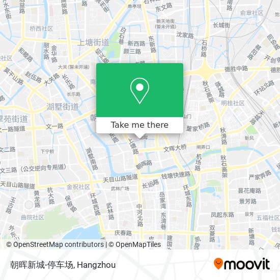 朝晖新城-停车场 map