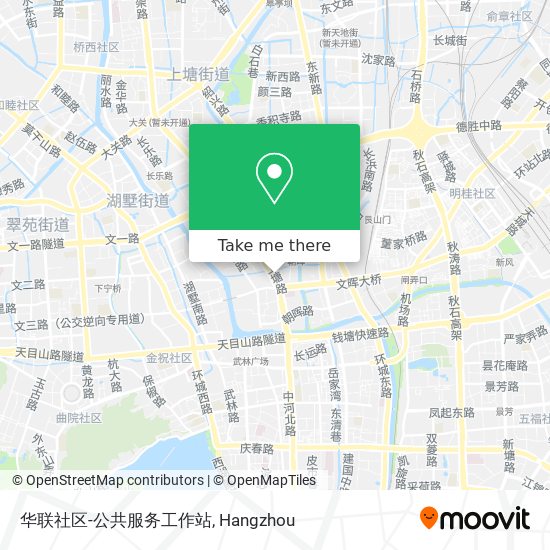 华联社区-公共服务工作站 map