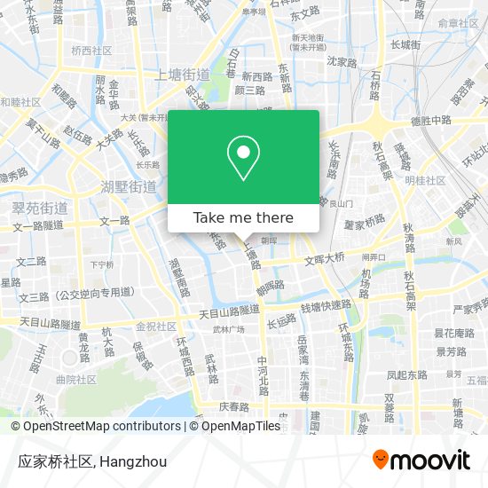 应家桥社区 map
