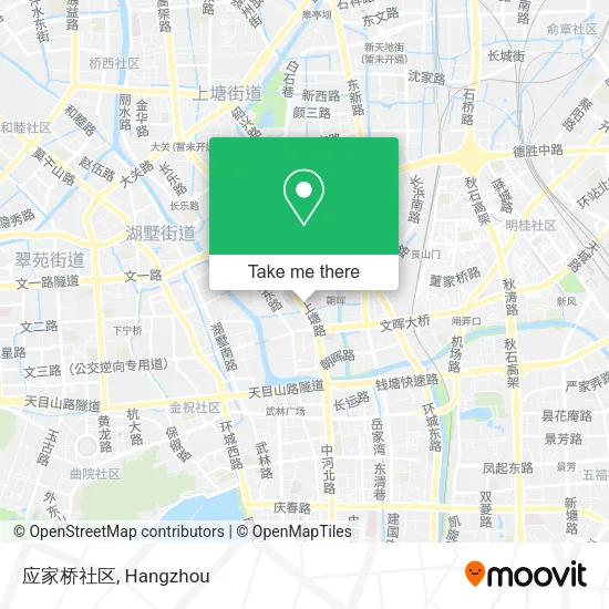 应家桥社区 map