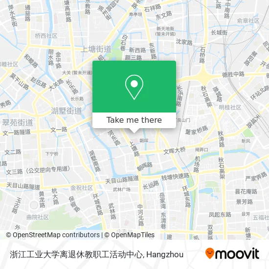 浙江工业大学离退休教职工活动中心 map