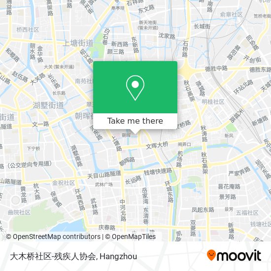 大木桥社区-残疾人协会 map