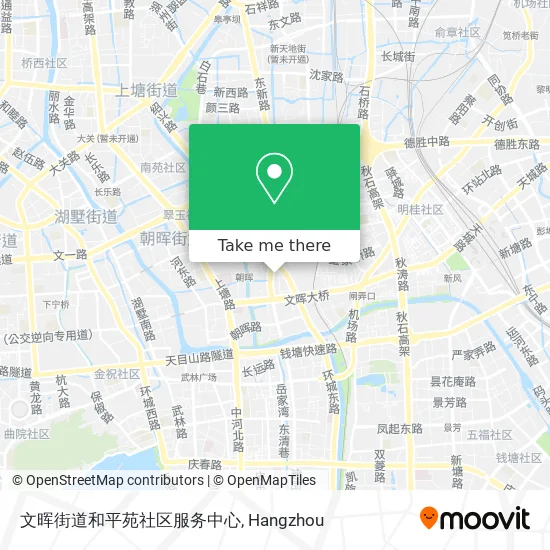 文晖街道和平苑社区服务中心 map