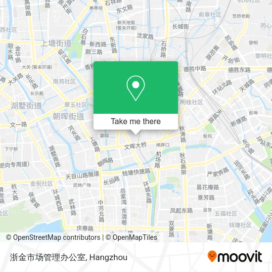 浙金市场管理办公室 map