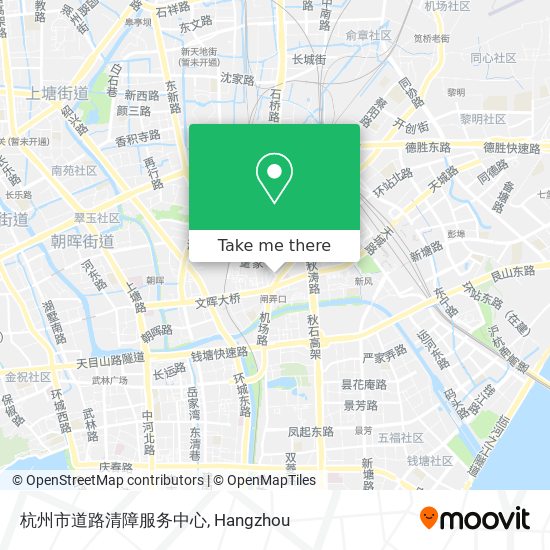 杭州市道路清障服务中心 map