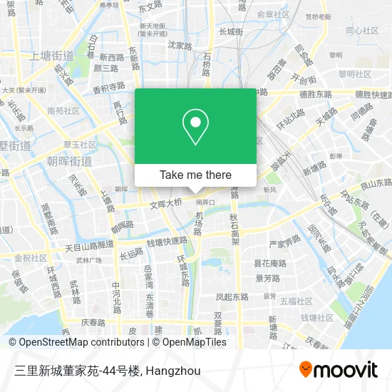 三里新城董家苑-44号楼 map