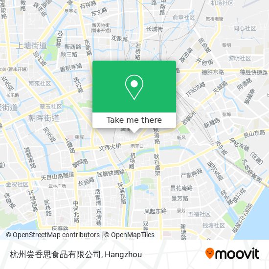 杭州尝香思食品有限公司 map