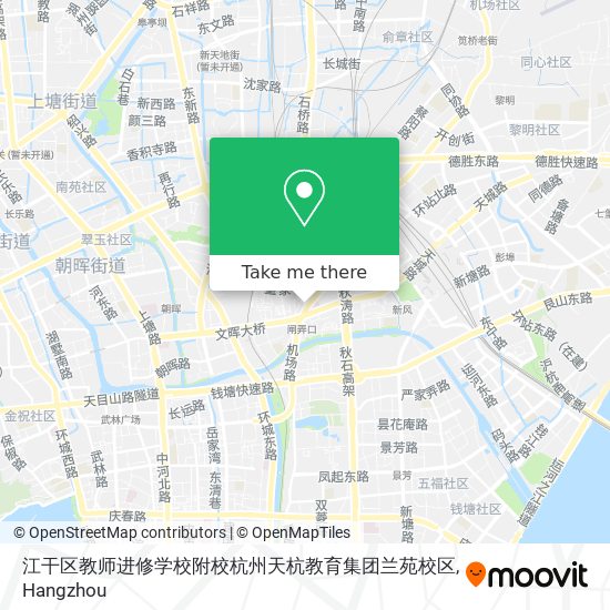 江干区教师进修学校附校杭州天杭教育集团兰苑校区 map