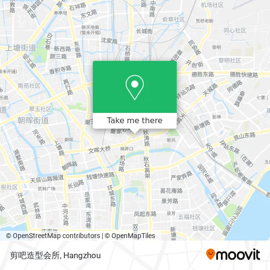 剪吧造型会所 map