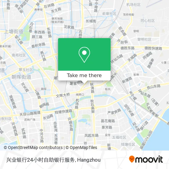 兴业银行24小时自助银行服务 map